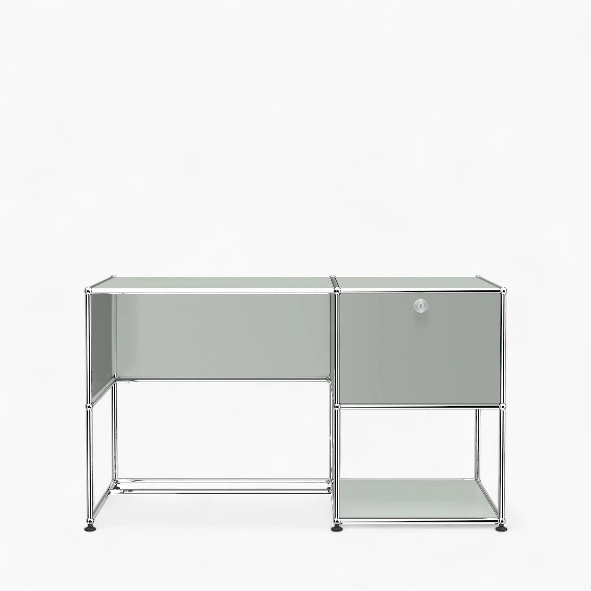 A1 Desk Unit Light Grey