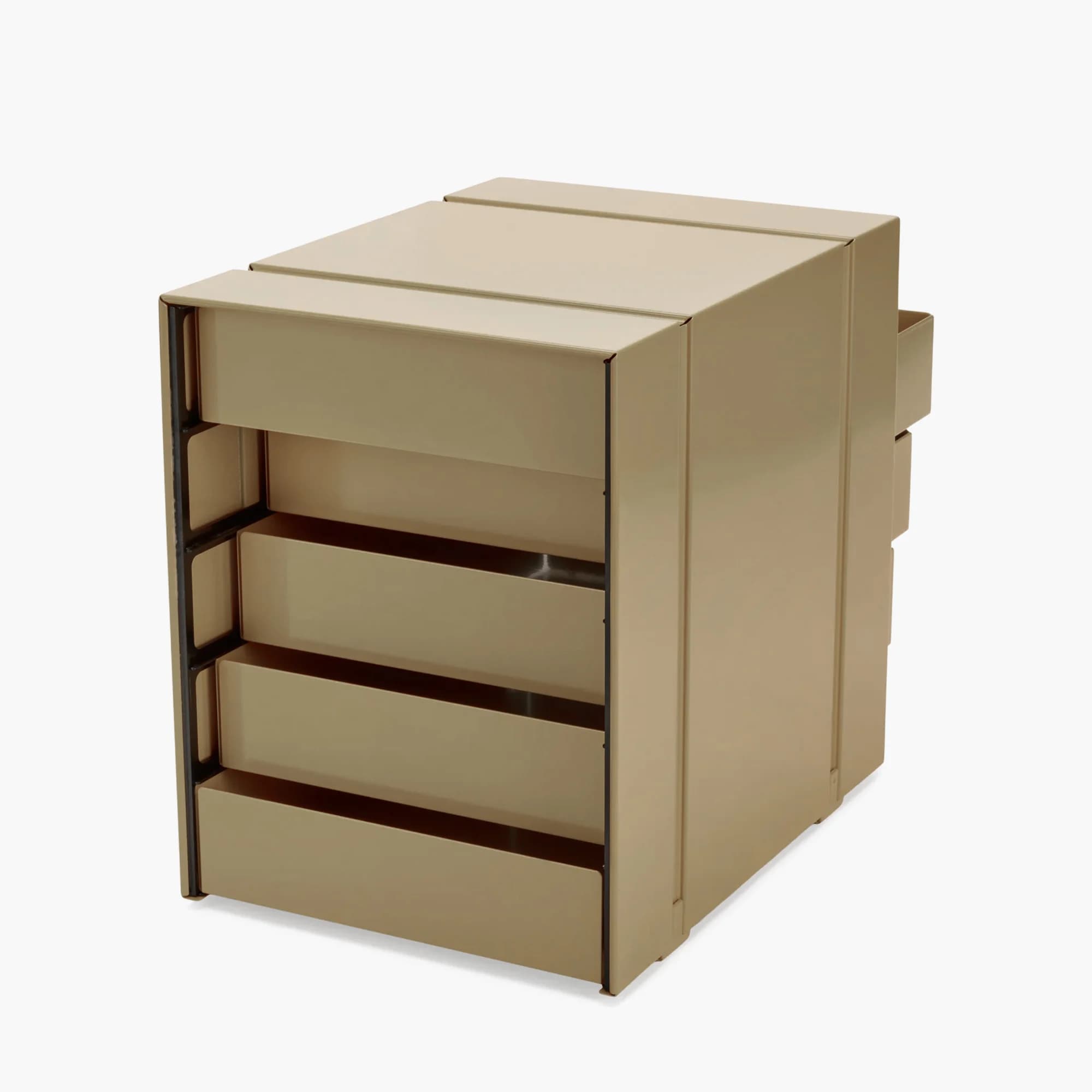 USM Inos storage in Beige – interior view