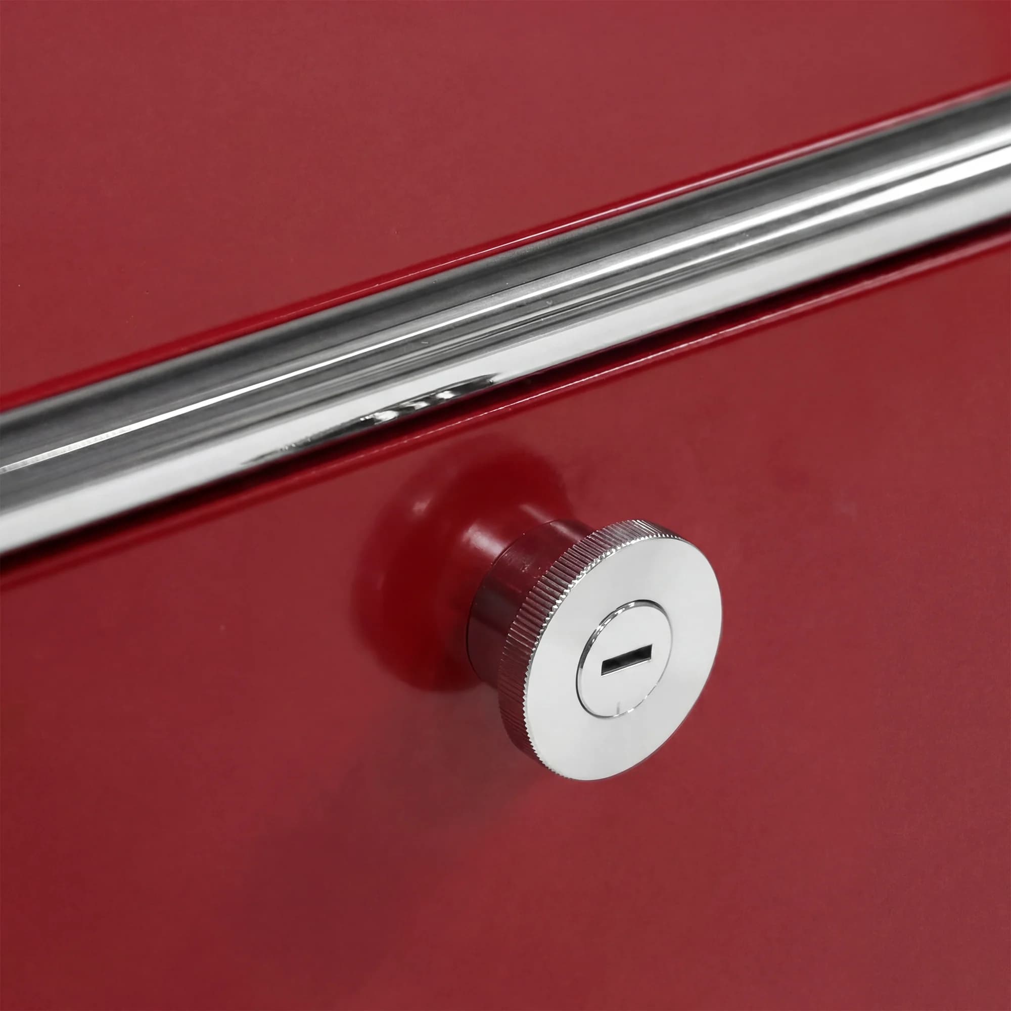 USM Haller modular furniture in Ruby Red