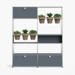 Plant Storage 2x5 Mid Gray