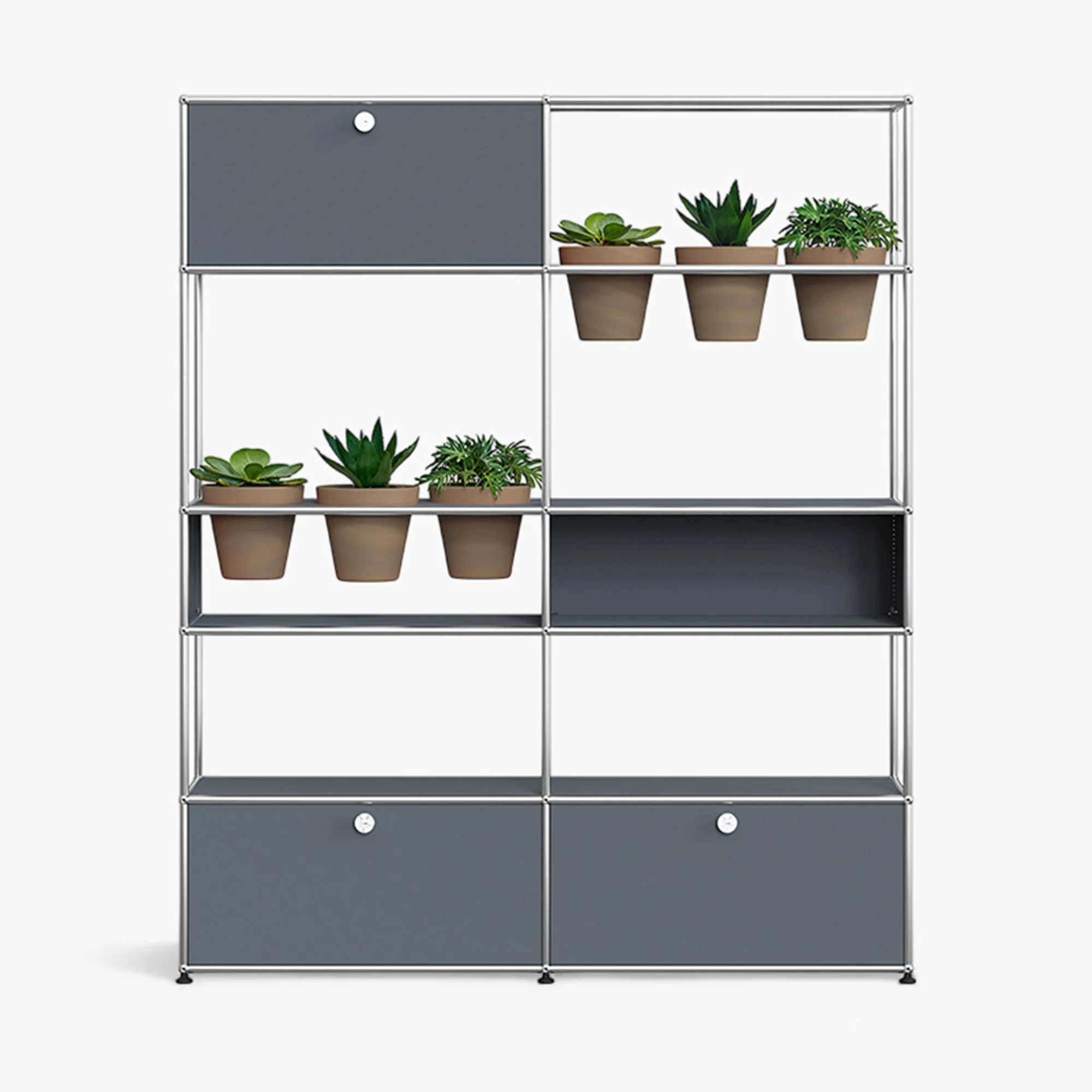 Plant Storage 2x5 Mid Gray